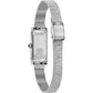 Citizen Fio Silver Tone Stainless Steel White Dial Watch EG7120-51A