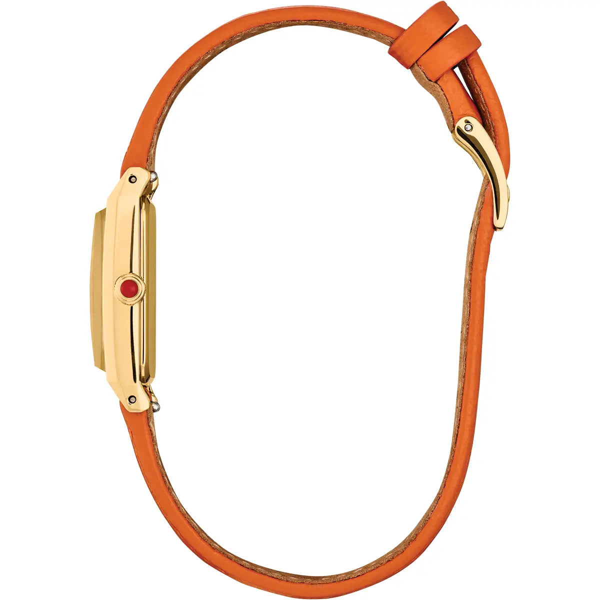 Citizen Fio Orange Leather Strap Watch EG7122-04A