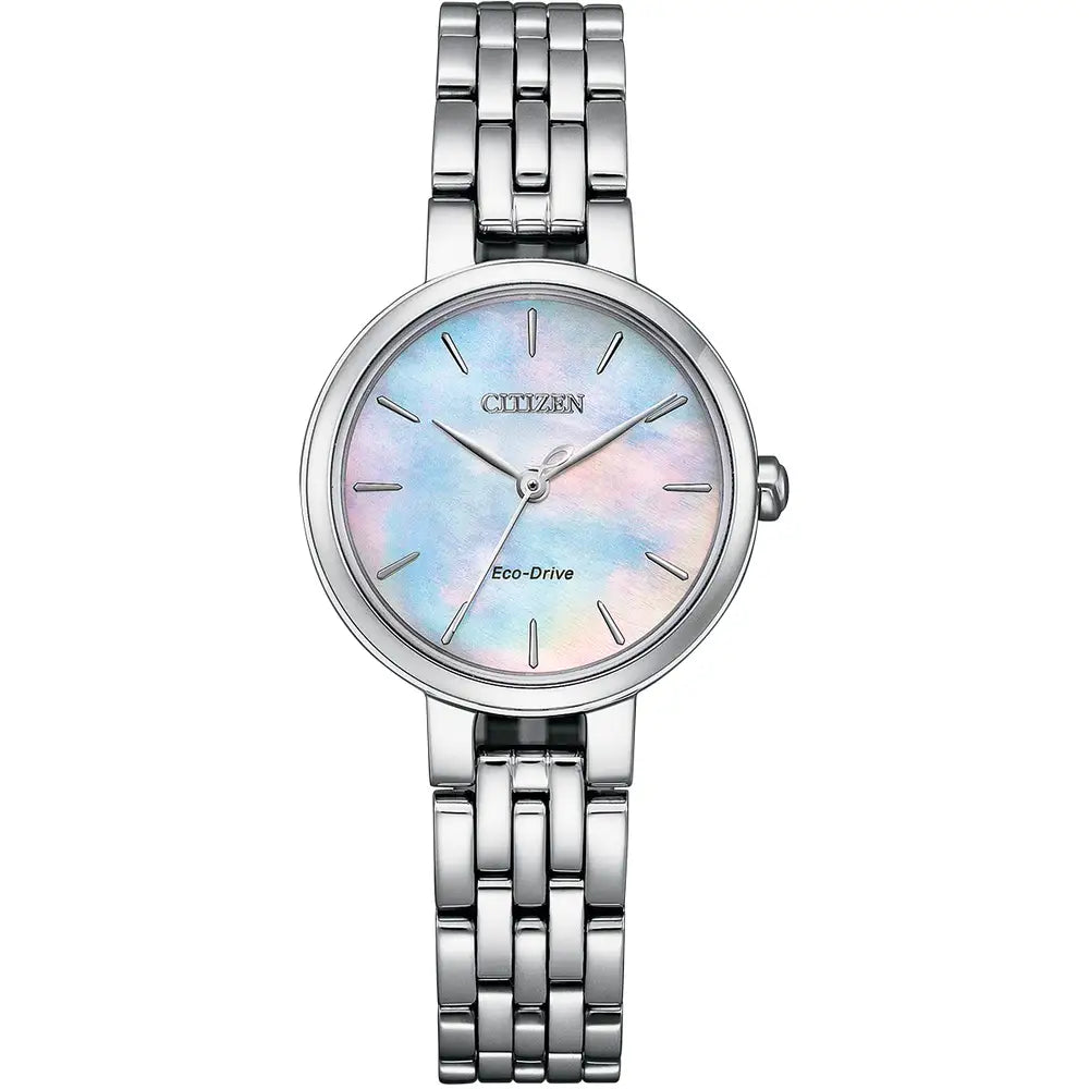 Citizen Round Mother Of Pearl Dial Bracelet Watch EM0990-81Y