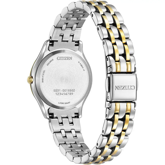 Citizen Silhouette Diamond Dot Dial Bracelet Watch EM1014-50A