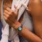Citizen Corso Turquoise Blue Dial Stainless Steel Case Bracelet Watch EW2291-51L