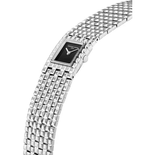 Frederique Constant Classics Manchette Black Onyx Dial Bracelet Watch FC-200ONB1MC6B