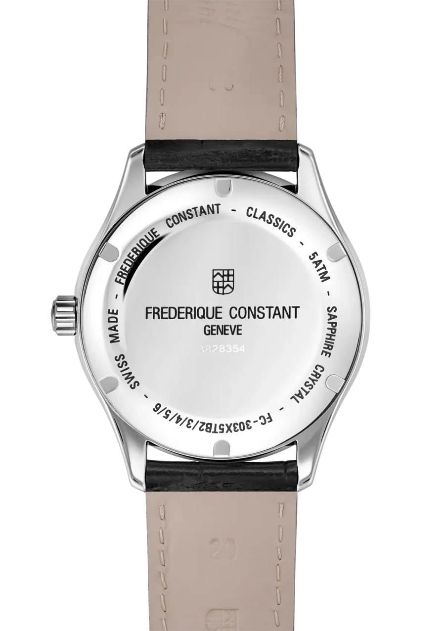 Frederique Constant Roman Dial Automatic Steel Strap Watch FC-303MC5B6
