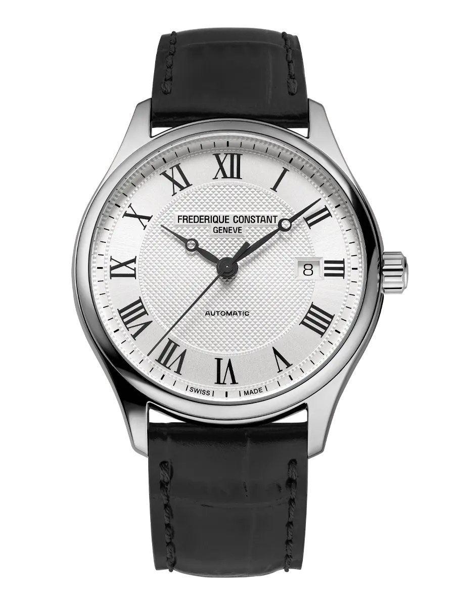 Frederique Constant Roman Dial Automatic Steel Strap Watch FC-303MC5B6