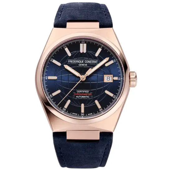 Frederique Constant Highlife Navy Cosc Rose Watch FC-303N3NH4