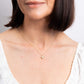 9ct Yellow Gold Freshwater Cultured Pearl Curved Edge Necklace
