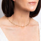 9ct Yellow Gold 18" Open Cut-out Four Leaf Clover Necklace