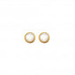 Hot Diamonds x Golden Edit Calm Mother of Pearl Earrings DE755