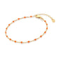 Hot Diamonds x Golden Edit Orange Ocean Bracelet DL657