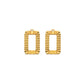 Hot Diamonds x Golden Edit Radiant Stud Earrings DE739