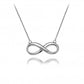 Hot Diamonds Sterling Silver Fresh Infinity Necklace DN096