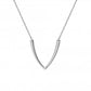 Hot Diamonds Sterling Silver Reflect V Necklace DN159