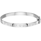 Little Stars Sterling Silver Mirai Scattered Heart Bangle