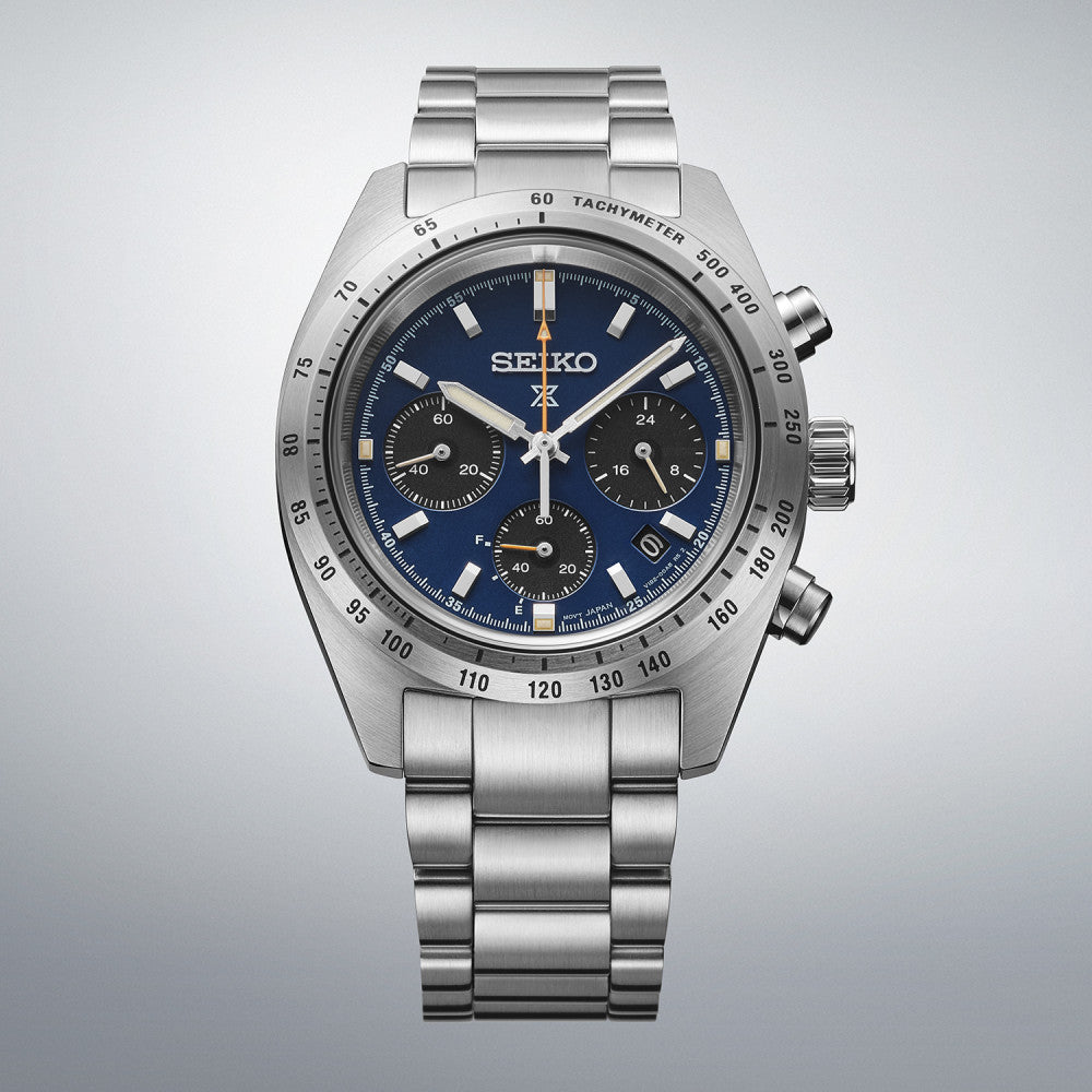 Seiko Prospex Speedtimer European Limited Edition Watch Riviera Blue HBJ008P1 Pre Order