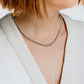 Diamonfire Sterling Silver Cubic Zirconia Graduated Necklace