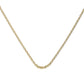 Diamonfire Yellow Gold Plated 16-18" Adjustable Curb Chain