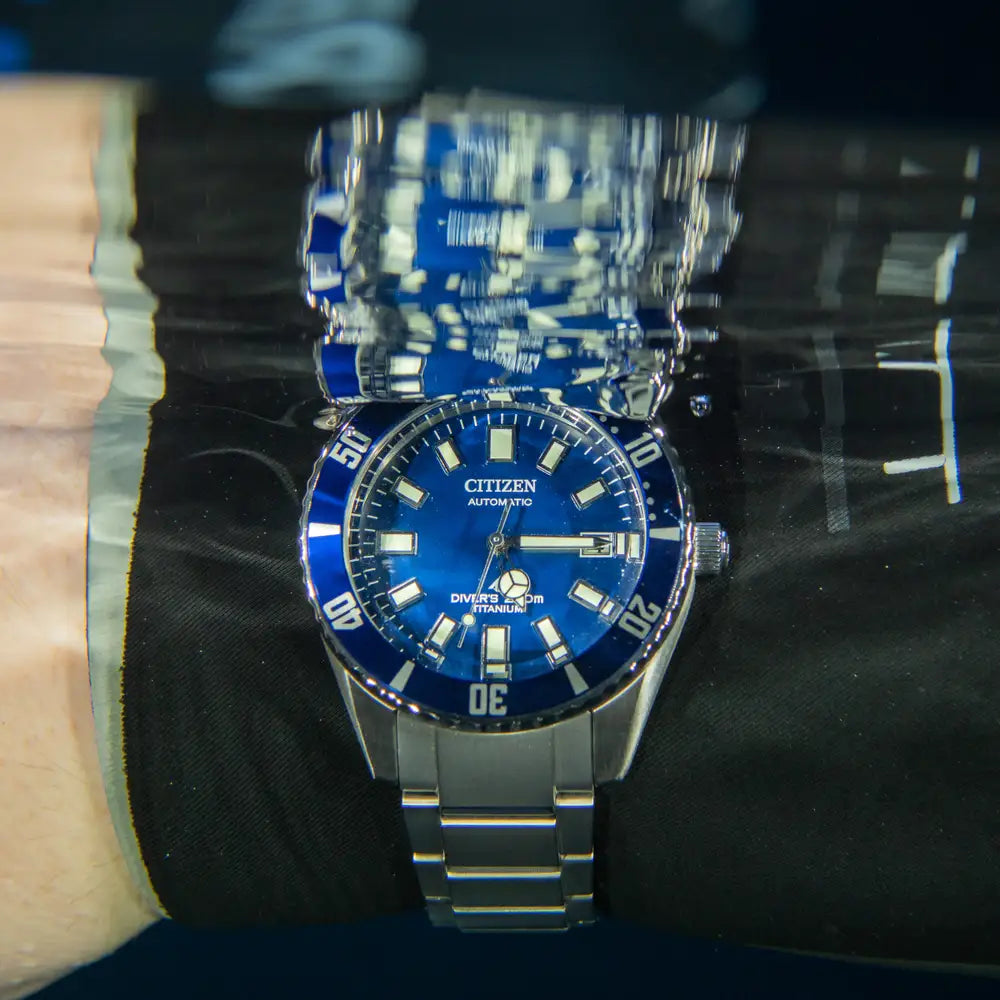 Citizen Promaster Diver Automatic Titanium Watch NB6021 68L