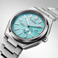 Citizen Zenshin Turquoise Blue Dial Super Titanium Bracelet Watch NJ0180-80M