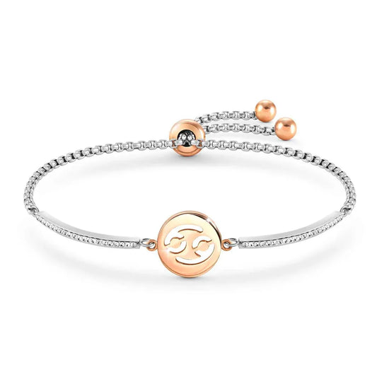 Nomination Milleluci Rose Gold Zodiac Cancer Bracelet 028014/004