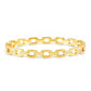 Nomination Stainless Steel Pretty Bangles Cubic Zirconia Chain Large Yellow Gold PVD 029510/012