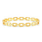 Nomination Stainless Steel Yellow Gold PVD Pretty Bangles Cubic Zirconia Chain Medium 029515/012
