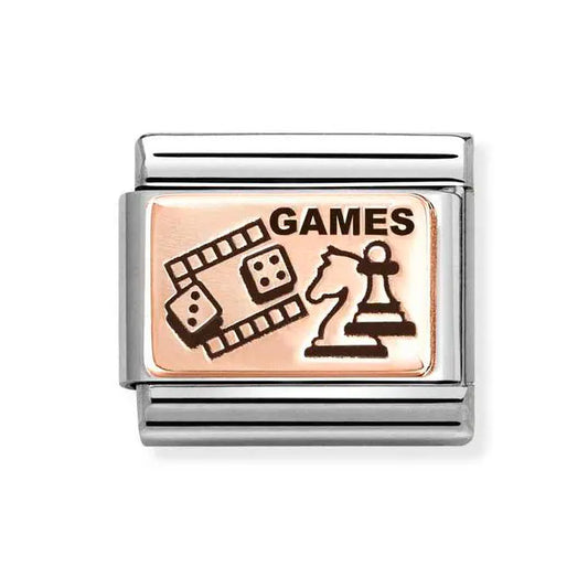 Nomination Classic Rose Gold Table Games 430111/22