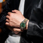 Citizen 60 Tsuyosa Green Dial Two Colour Watch NK0024-54X
