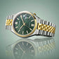 Citizen 60 Tsuyosa Green Dial Two Colour Watch NK0024-54X