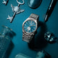 Citizen Tsuyosa Teal Dial Automatic Steel Bracelet Watch NK5010-51L