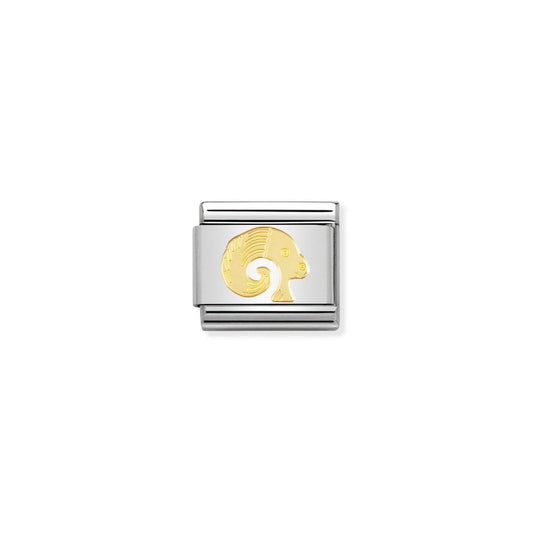 Nomination Classic Gold Aries Zodiac Charm 030104/01