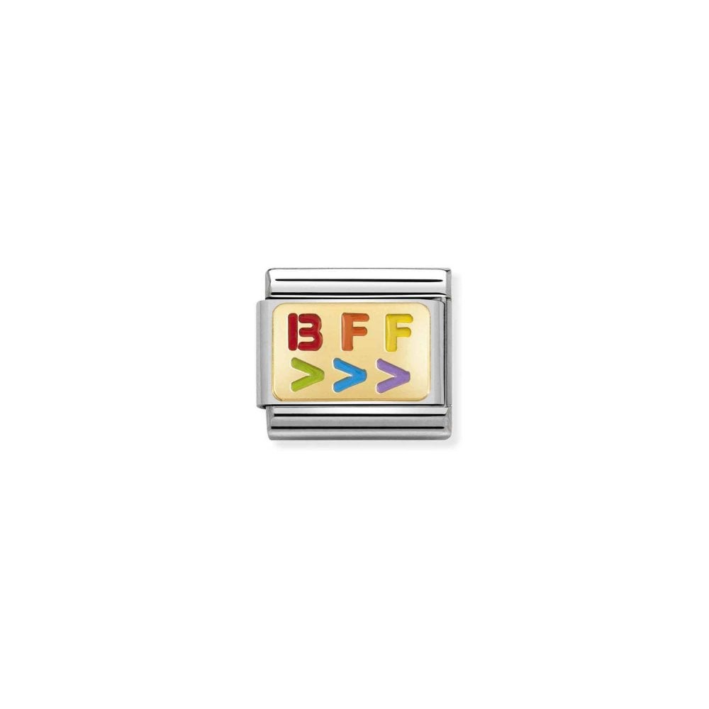 Nomination Classic Gold BFF Right Arrows Charm 030263/17