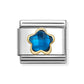 Nomination Composable Classic Blue Cubic Zirconia Flower 030615/007