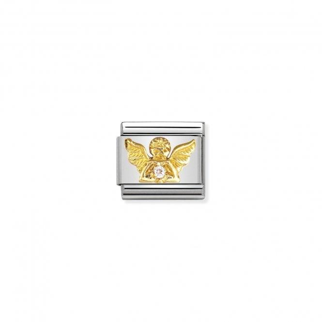 Nomination Yellow Gold Cz Angel 030307/23