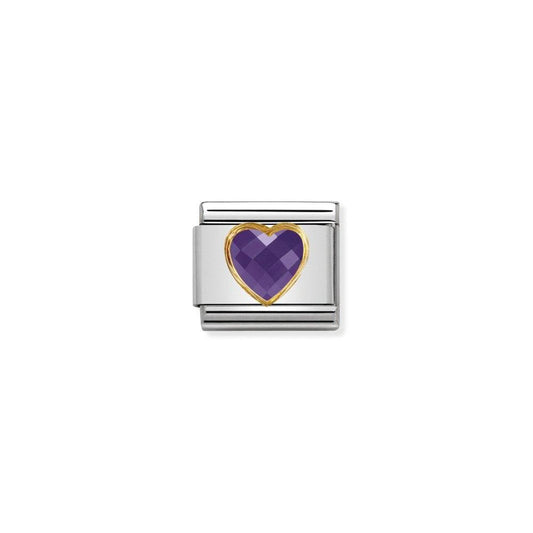 Nomination Life Facet Purple Heart 030610/001