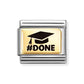Nomination Composable Classic Gold #Done Graduation 030166/74