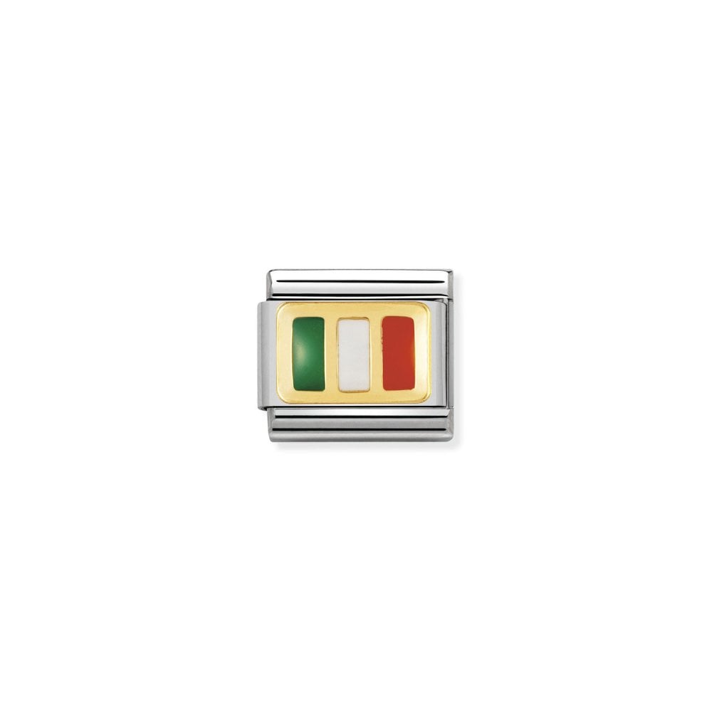 Nomination Classic Gold Ireland Flag Charm 030234/20