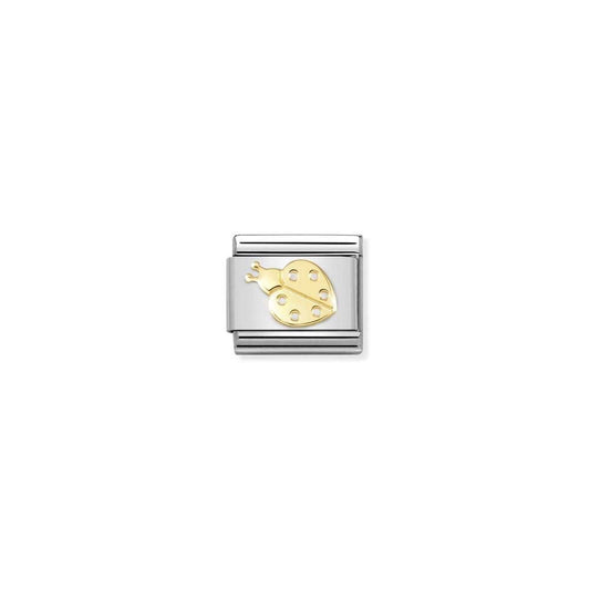 Nomination Classic Gold Ladybird Charm 030162/74