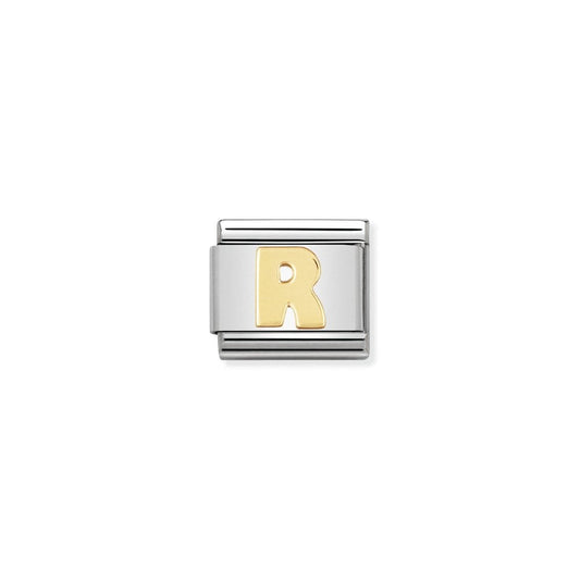 Nomination Classic Gold R Letter Charm 030101/18