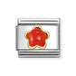 Nomination Composable Classic Red Coral Flower Stones 030522/11