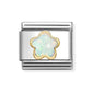 Nomination Composable Classic White Opal Flower Stones 030522/07