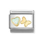 Nomination Composable Classic White Opal Heart Butterfly 030523/11