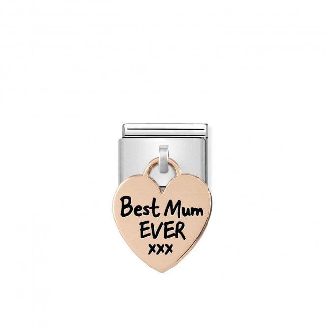Nomination Rose Best Mum Ever Charm 431802/01