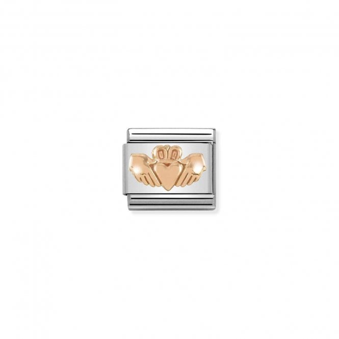 Nomination Composable Classic Rose Gold Claddagh 430106/20