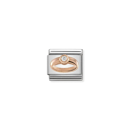 Nomination Life Rose Ring Cz 430305/04
