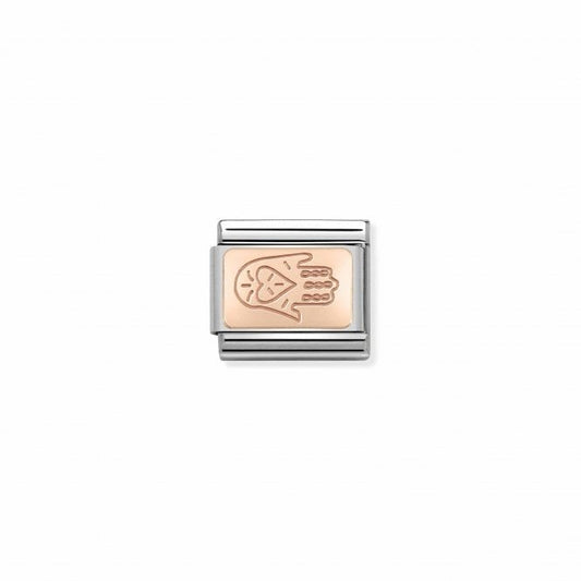 Nomination Classic Rose Gold Hand Of Fatima Charm 430110/04