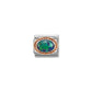 Nomination Classic Rose Gold Rich Green Opal Stone Charm 430507/26