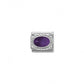 Nomination Silvershine Amethyst Oval 330504/02