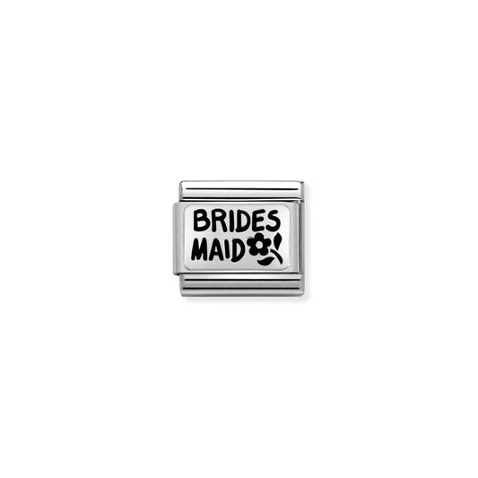 Nomination Classic Silver Bridesmaid Charm 330102/49