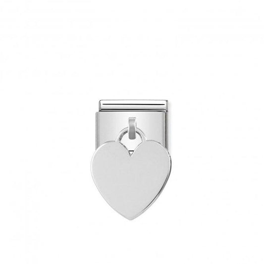 Nomination Pendant Style Plain Heart 331801/02