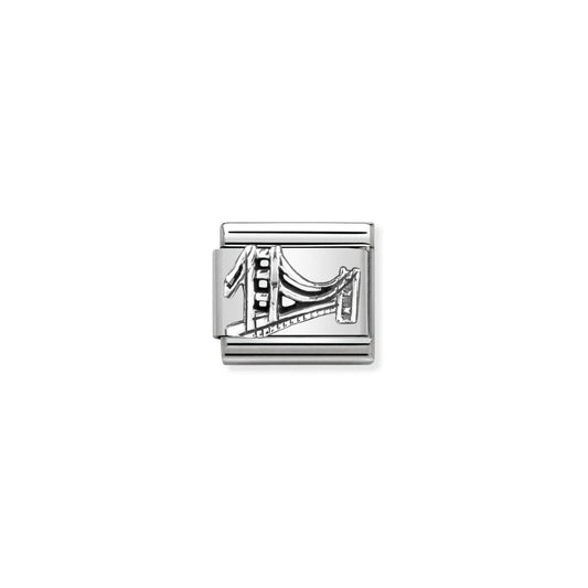 Nomination Classic Silver Golden Gate Bridge Charm 330105/02
